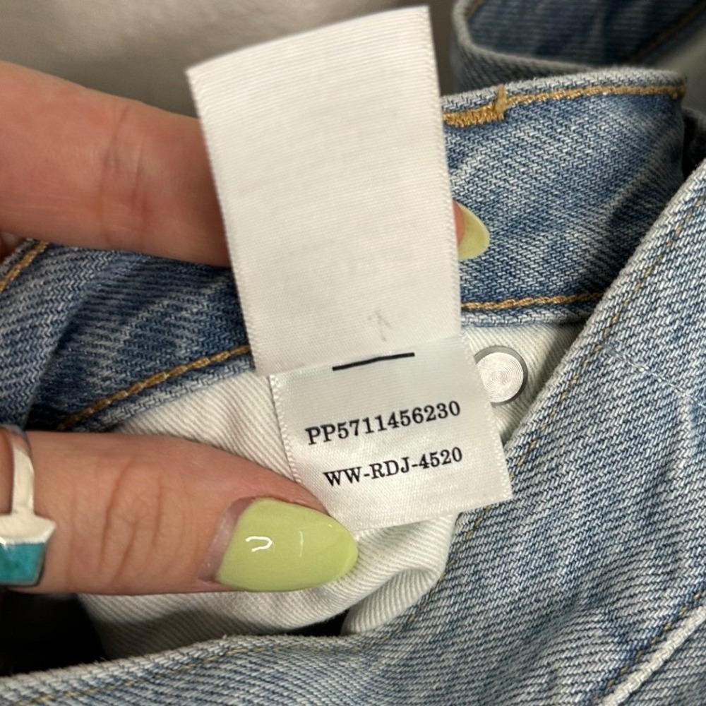 Everlane The 90's Cheeky Jean Women 28 Light Blue EUC High Rise Organic Cotton - Picture 8 of 8